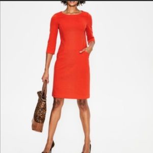 Boden Jasmine Ottoman Dress - Gladioli